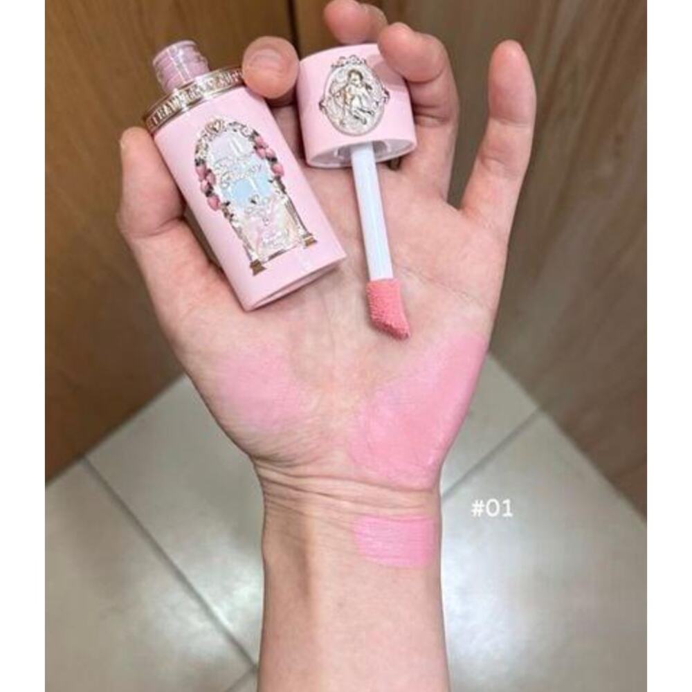 Flower Knows Strawberry Cupid Liquid Blush #01 Frosty Strawberry NEW - Picture 3 of 5